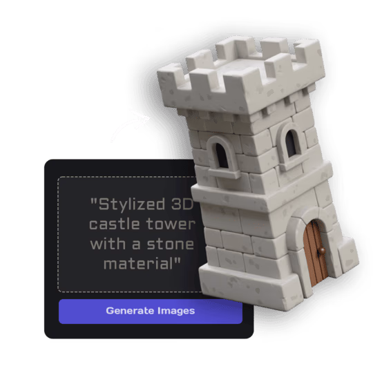 3D wizard model